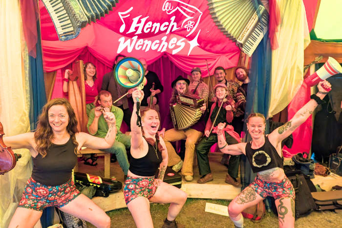 Hench Wench Silent Ceilidh Band