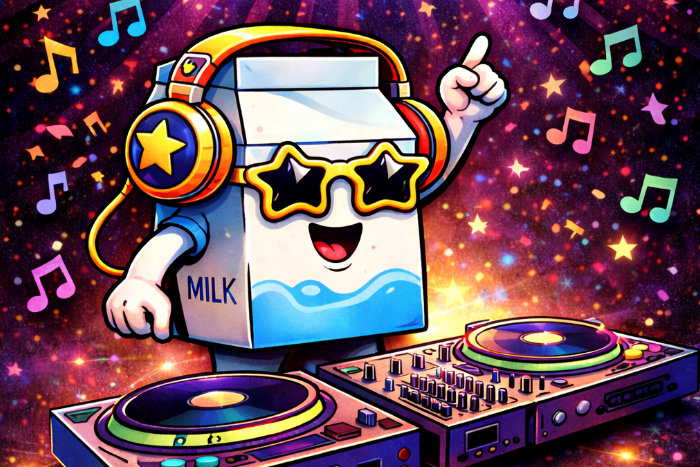 Milk and Beats Techno Rave