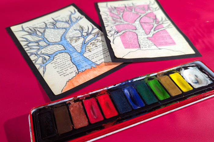 Sense of Place Book Page Art