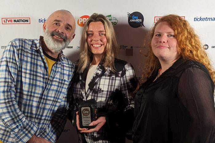 Deer Shed wins Festival Of The Year at The Live Awards