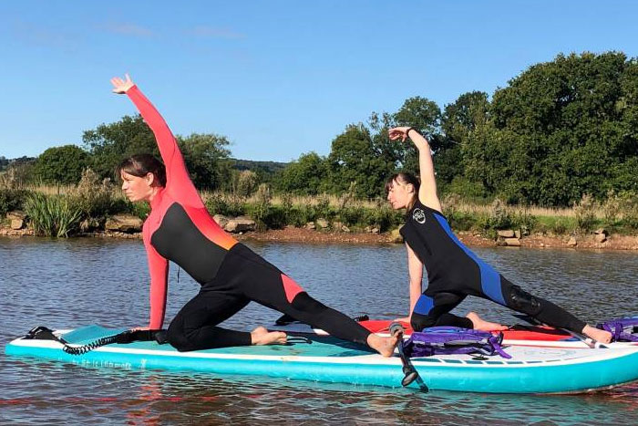 Paddleboard Pilates